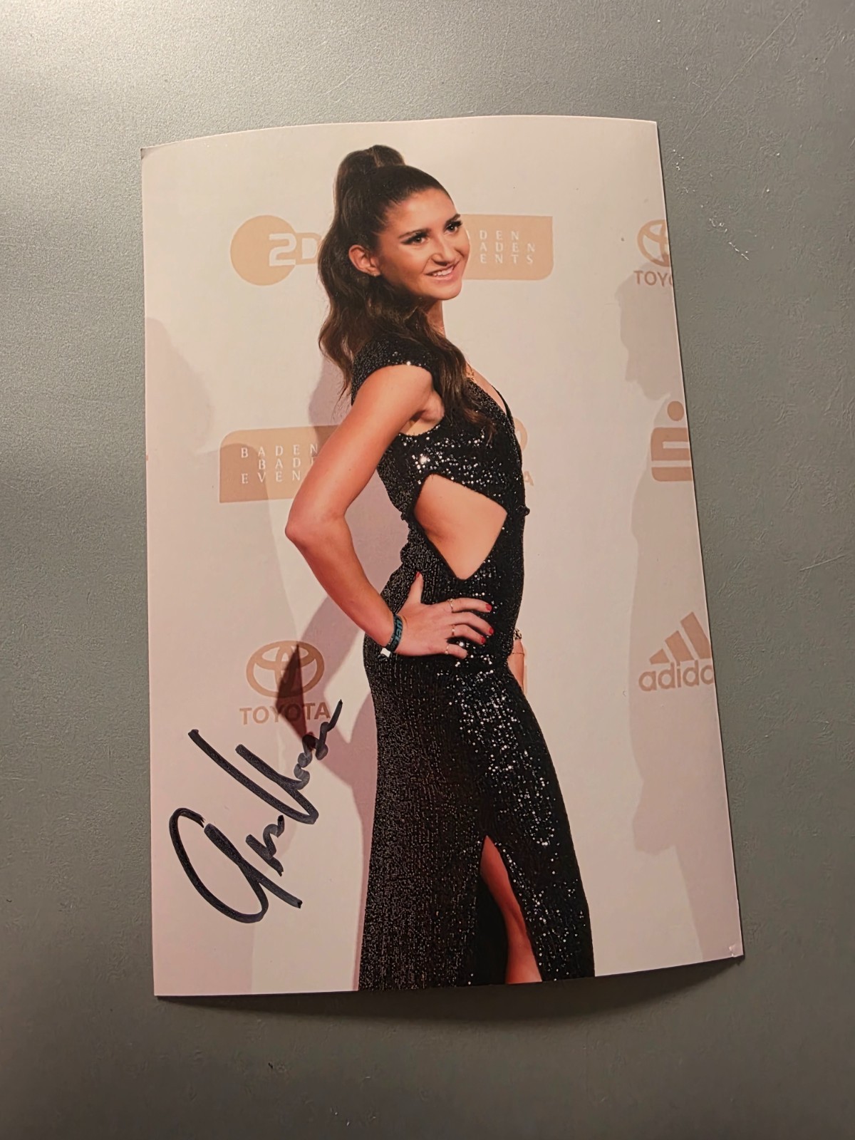 GESA FELICITAS KRAUSE-signed photo approx. 13x19cm autograph (5265) COA GESA FELICITAS KRAUSE-signed photo approx. 13x19cm autograph (5265) COA