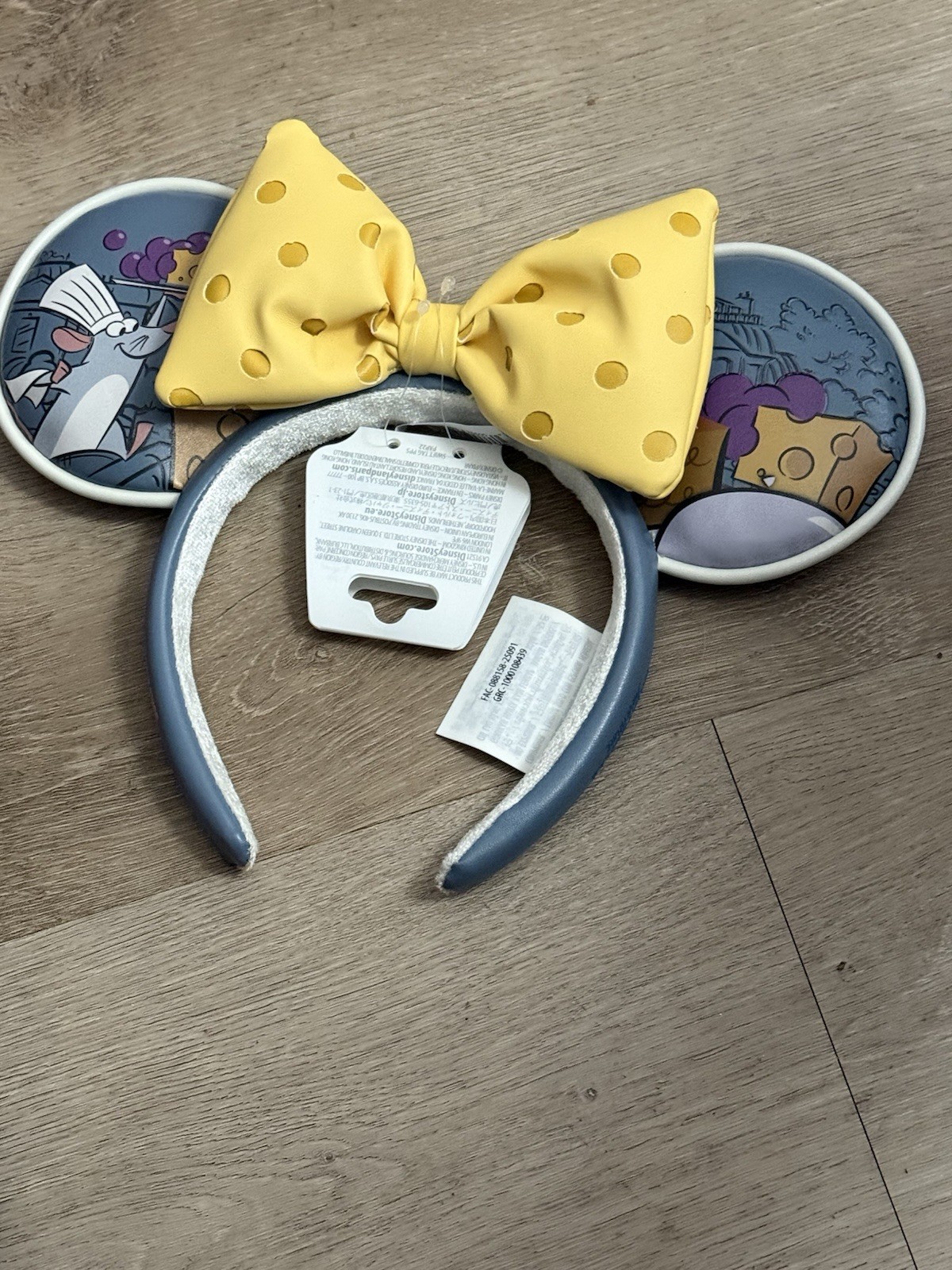 Disney Parks France Epcot Remy Ratatouille Adventure Ears Headband New 2025 Disney Parks France Epcot Remy Ratatouille Adventure Ears Headband New 2025