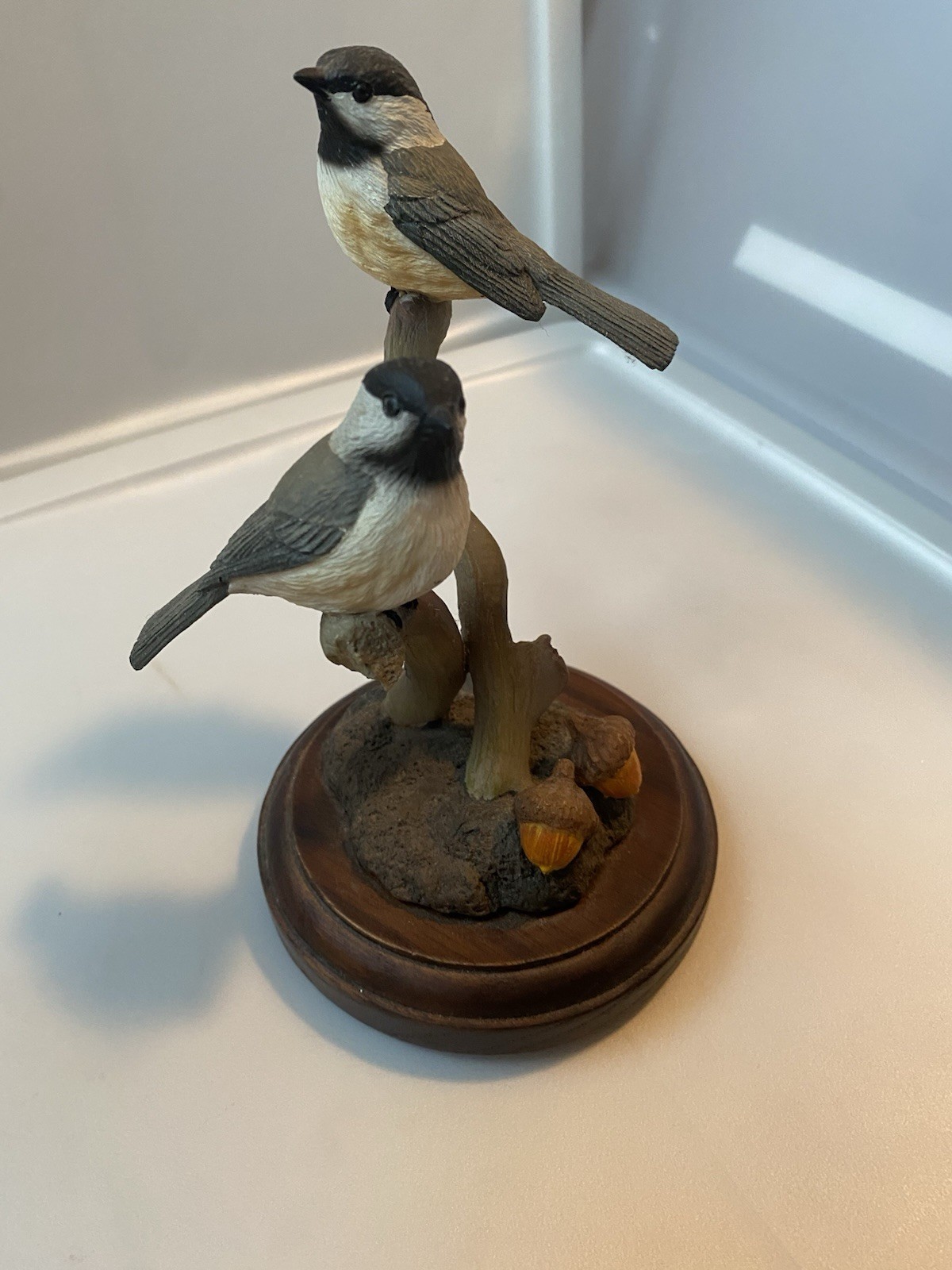 Wild Wings Collection Black Capped Chickadee Pair Figurine Wild Wings Collection Black Capped Chickadee Pair Figurine