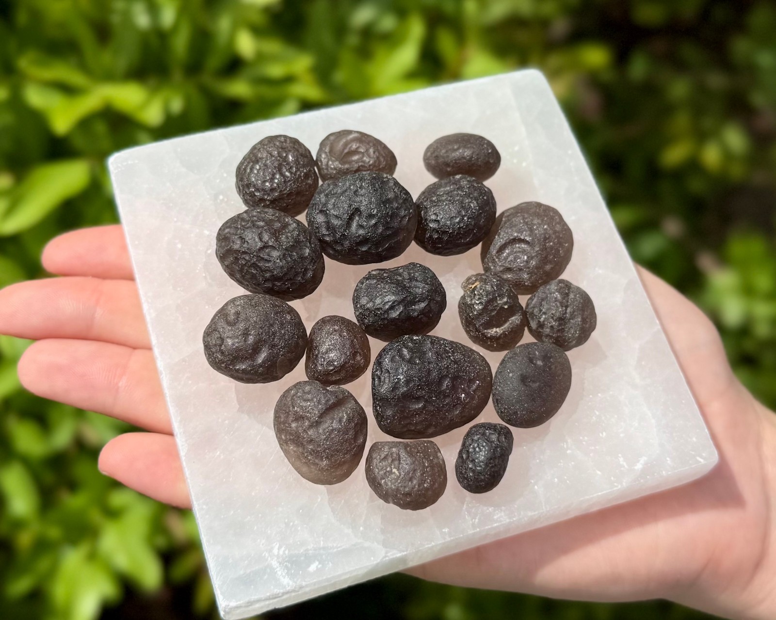 Natural Colombianite Tektite Crystals, Raw Colombian Specimens - Choose Size Natural Colombianite Tektite Crystals, Raw Colombian Specimens - Choose Size