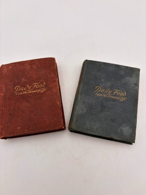 1913 ANTIQUE DAILY FOOD FOR CHRISTIANS MINI DEVOTIONAL BOOK 1913 ANTIQUE DAILY FOOD FOR CHRISTIANS MINI DEVOTIONAL BOOK