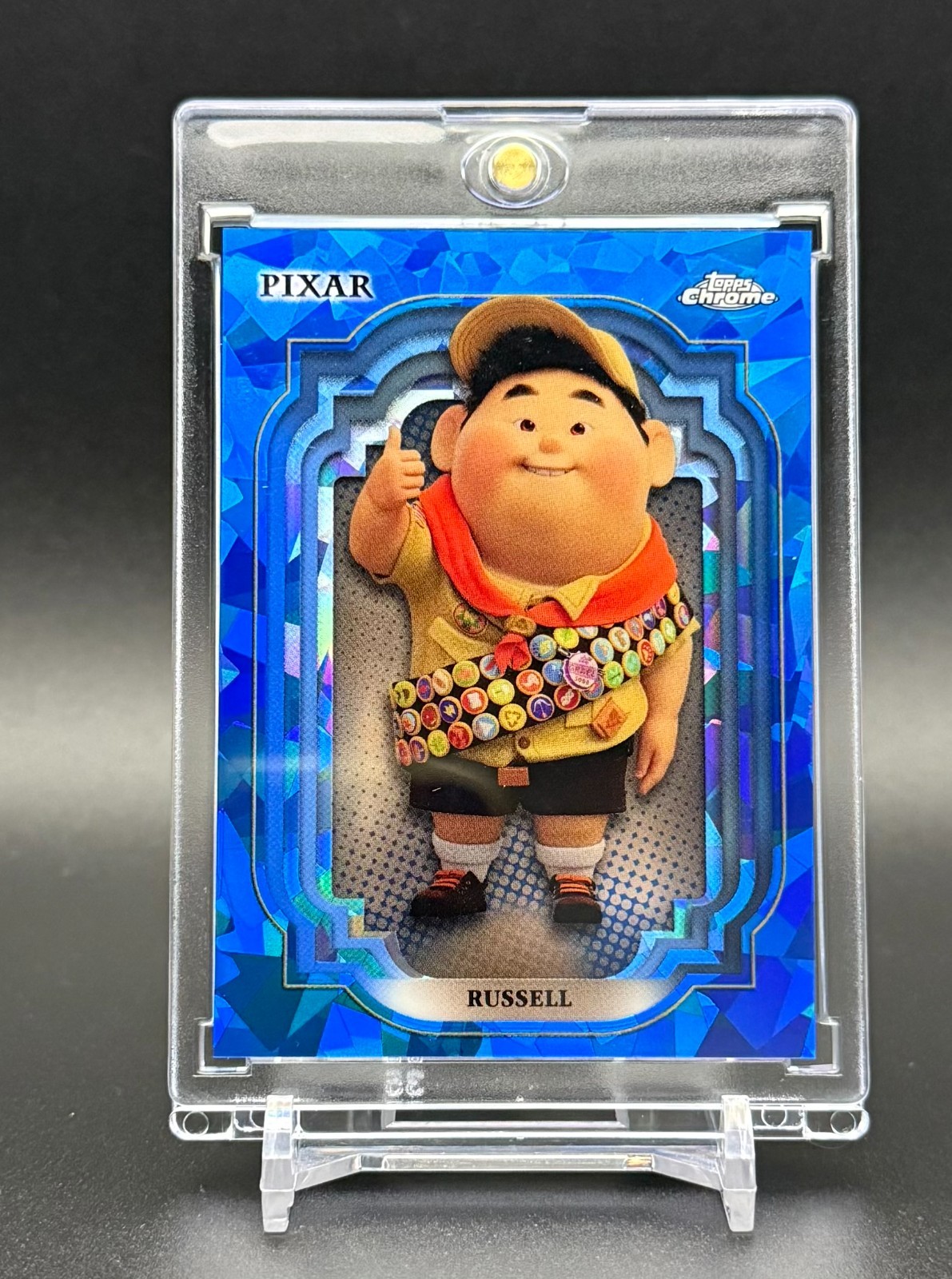 RUSSELL - 2024 Topps Chrome Disney Sapphire #135 from UP RUSSELL - 2024 Topps Chrome Disney Sapphire #135 from UP