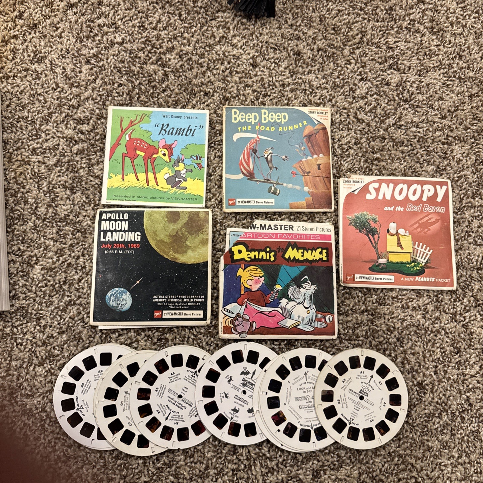 Vintage 1960’s lot 33 View-Master reels - Cartoons & Science, Viewmaster Vintage 1960’s lot 33 View-Master reels - Cartoons & Science, Viewmaster