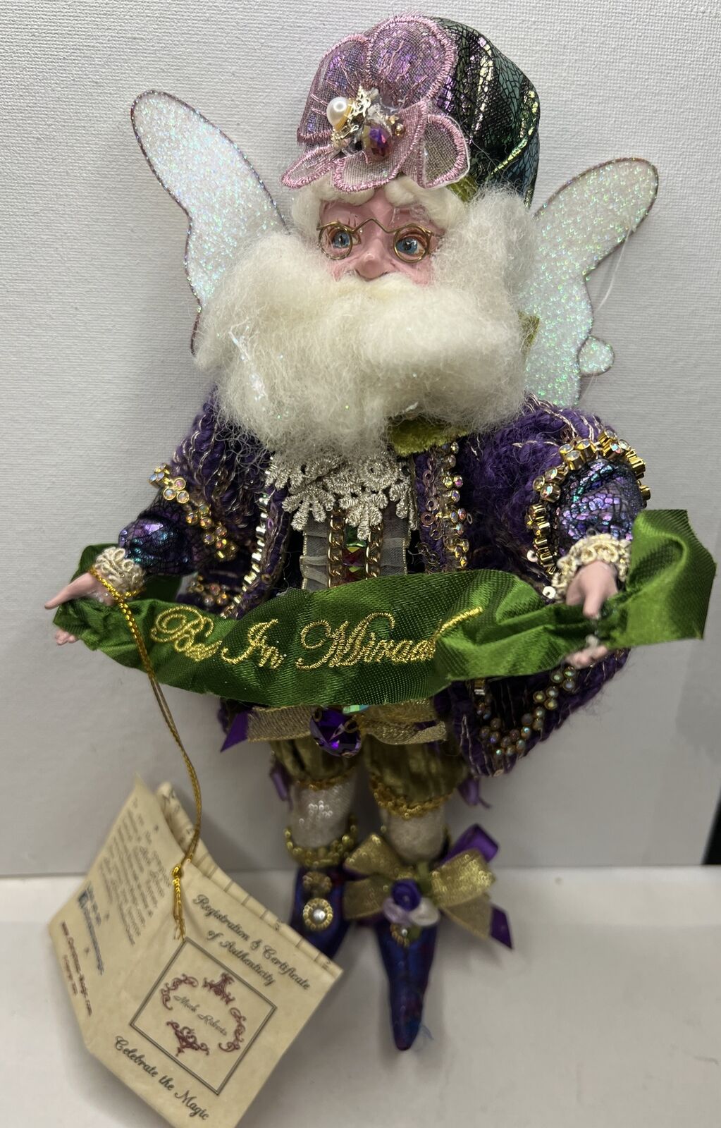 Mark Roberts Believe In Miracles Fairy, Small 11” Limited Edition #266 Of 1200