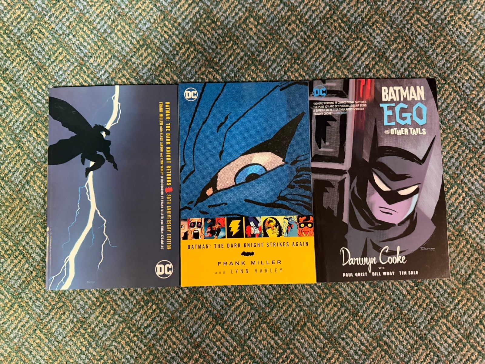 Batman 3 Book Lot Dark Knight Returns Ego Tpb