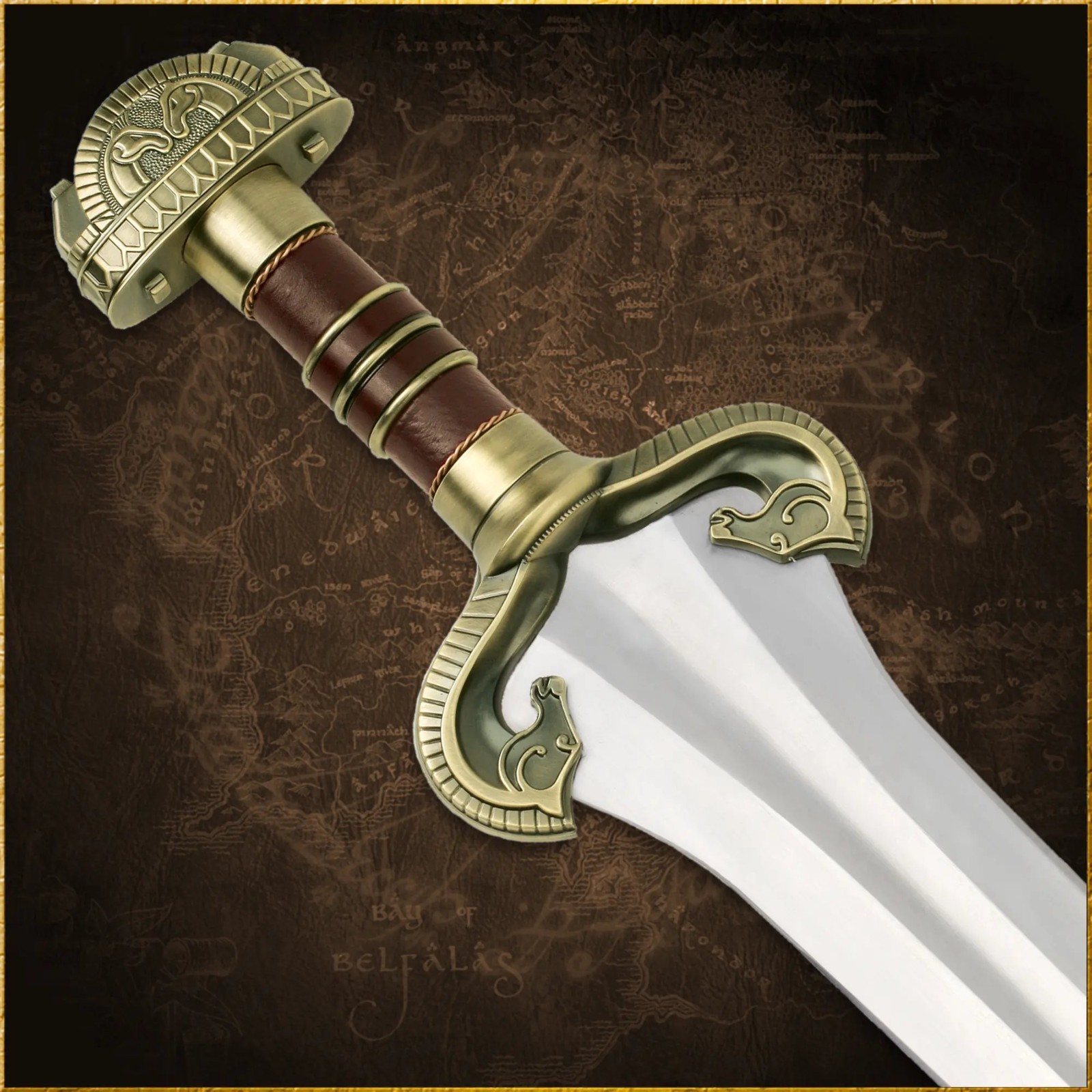 Rings Inspired Eowyn's Sword | Handmade Stainless Steel Rohan Princess Replica