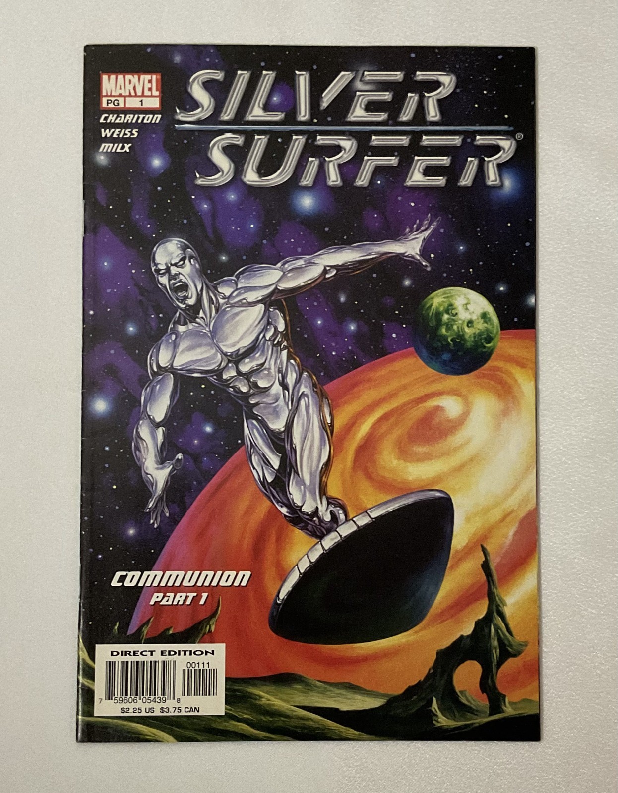 Silver Surfer: Communion #1 P1 (2003 Marvel) Joe Jusko Artwork - Silver Surfer: Communion #1 P1 (2003 Marvel) Joe Jusko Artwork -