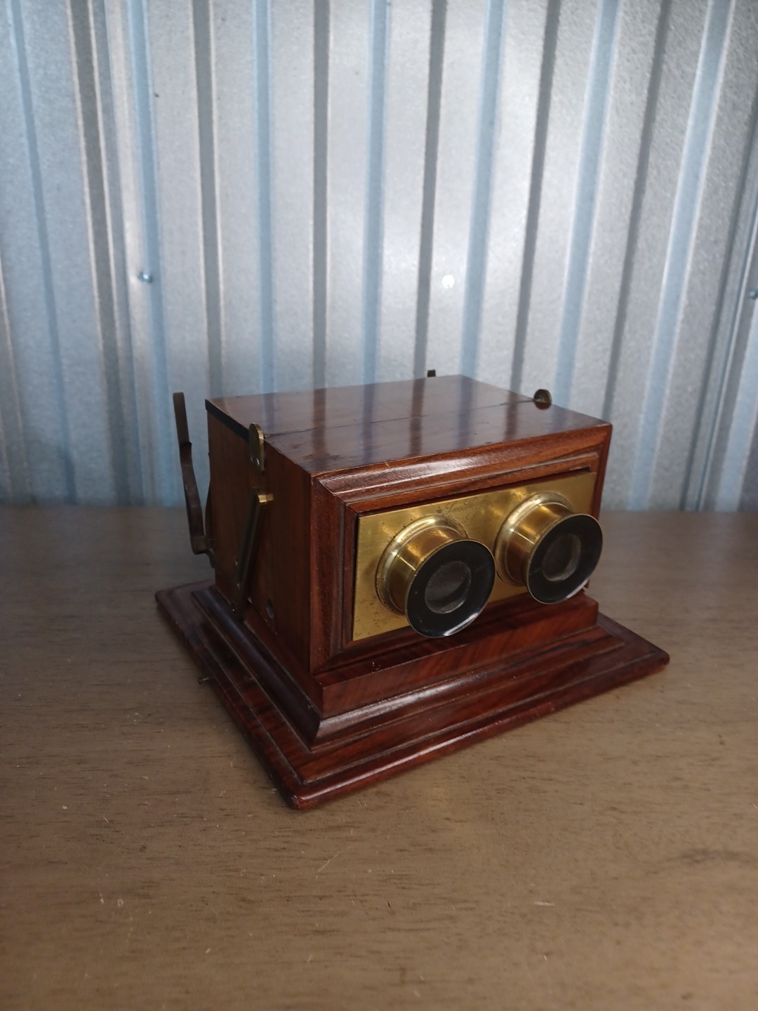 Rare 1860s Smith, Beck & Beck London Achromatic Stereoscope Brass & Wood See Rare 1860s Smith, Beck & Beck London Achromatic Stereoscope Brass & Wood See