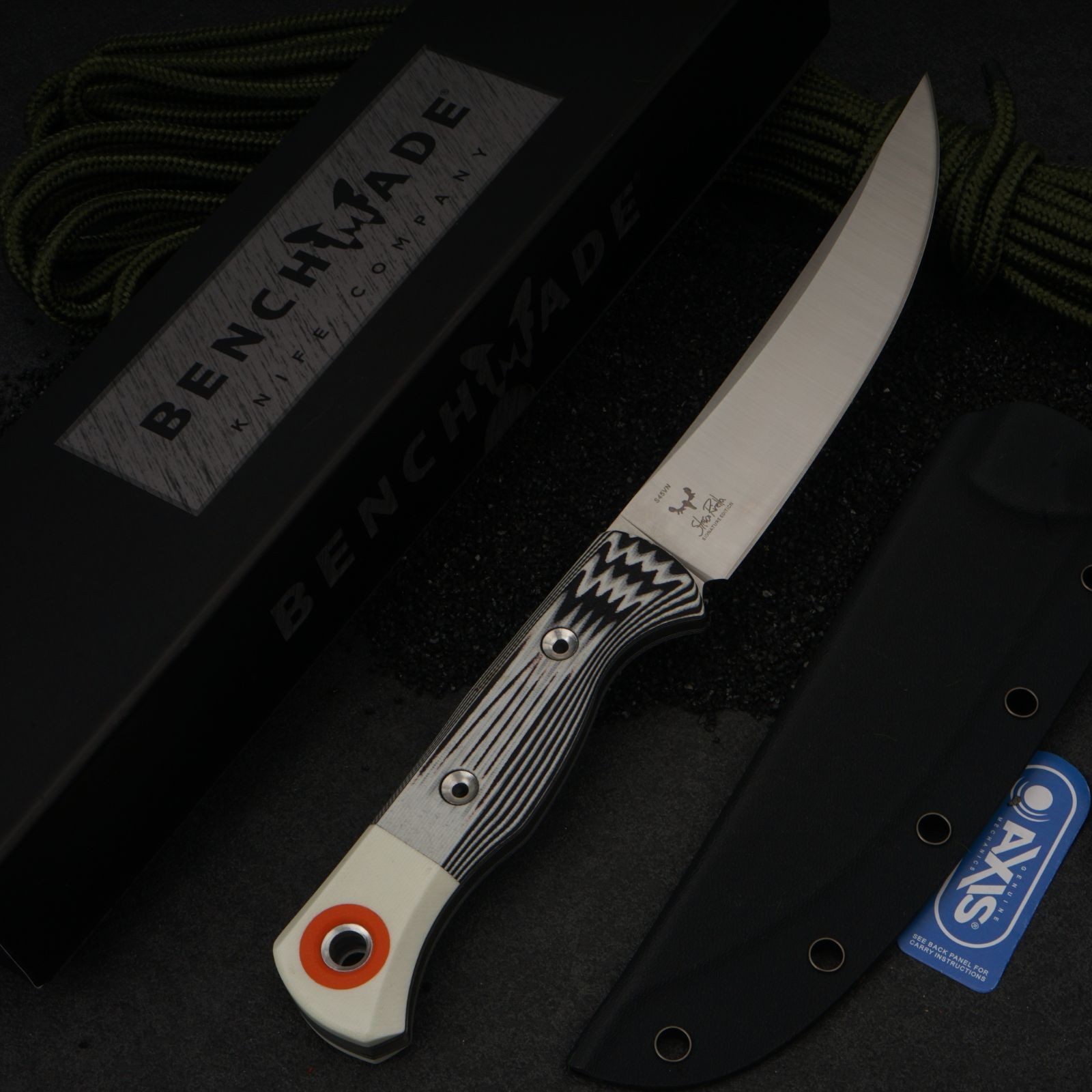 Benchmade Meatcrafter 15500 Boning Butcher Hunting Knife 6" D2 G10 Fixed Blade