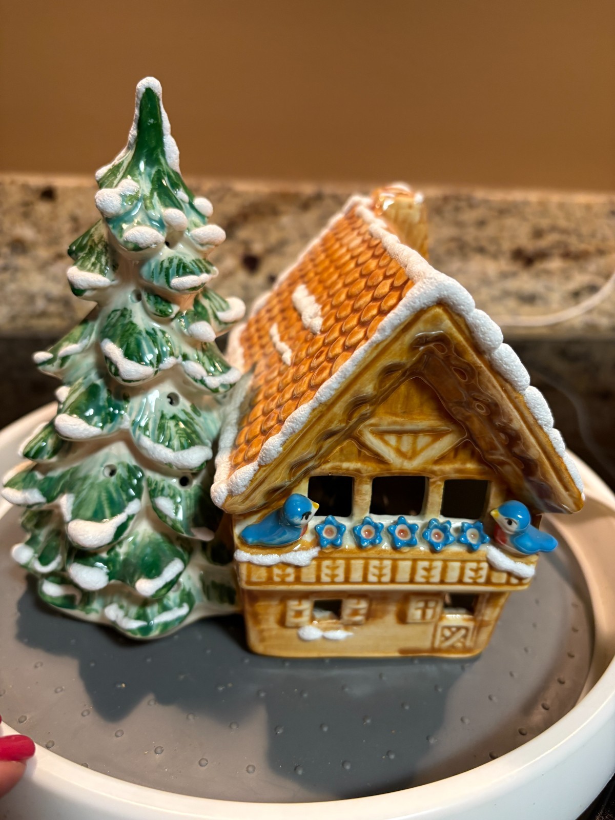 Walter Brockmann ~ OriginalGingerbread House  35th Anniversary # 82 of 275