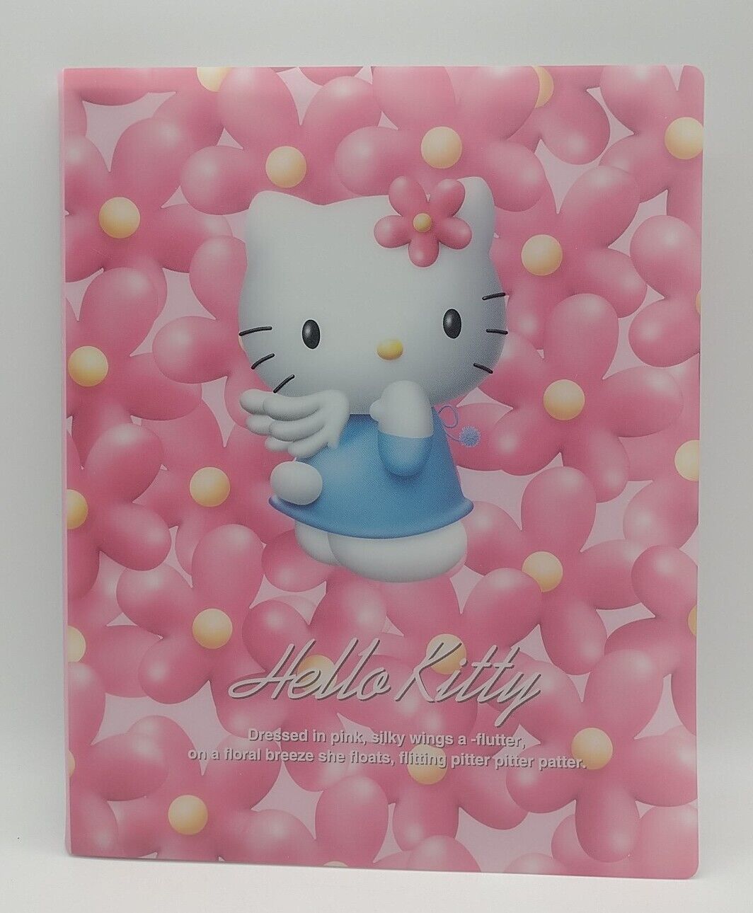 Vintage 1997 New Hello Kitty Angel Pink Album Photos Picture Storage Book SANRIO