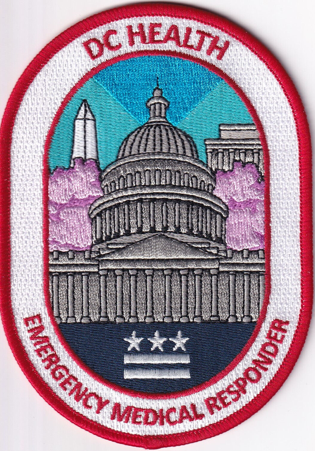 DC HEALTH Emergency Medical Responder patch Washington DC EMS EMR