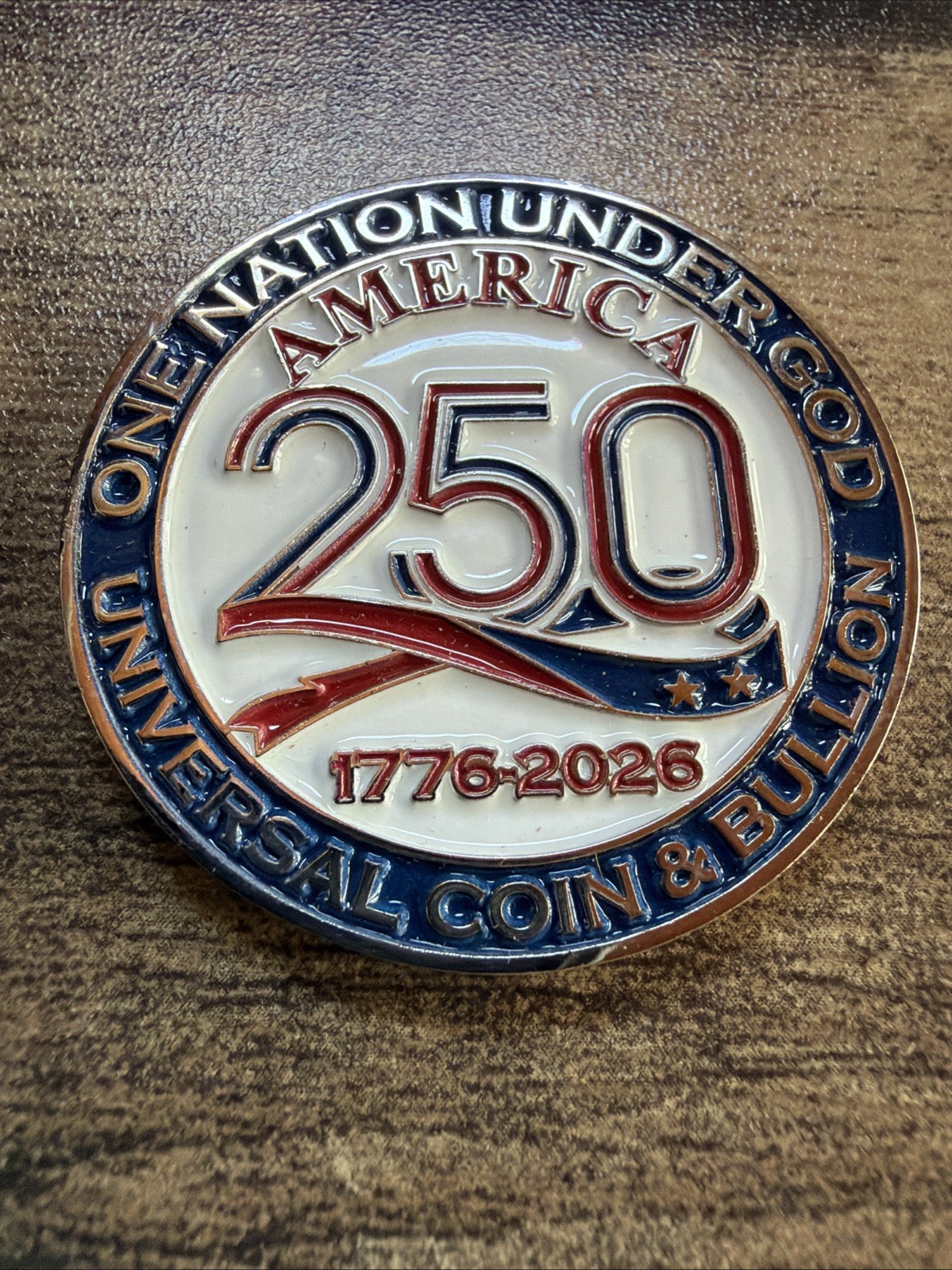 America 250 DUAL-DATE Challenge coin 1776-2026 Semi quincentennial ๐บ๐ธ ๐งจ America 250 DUAL-DATE Challenge coin 1776-2026 Semi quincentennial ๐บ๐ธ ๐งจ