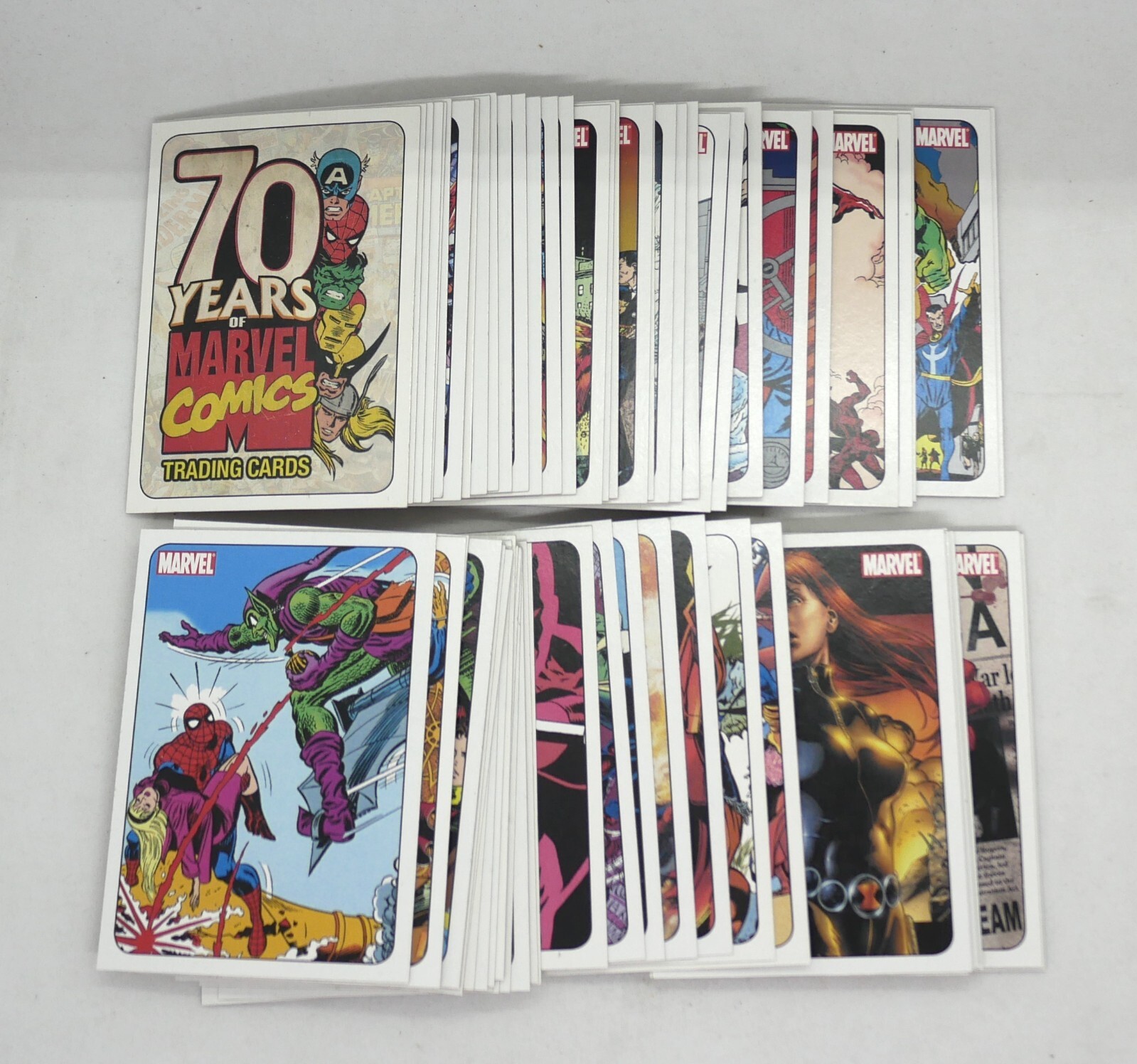 2010 RITTENHOUSE MARVEL 70 YEARS of MARVEL (1-72) COMPLETE SET w/9 CARD TRIBUTE 2010 RITTENHOUSE MARVEL 70 YEARS of MARVEL (1-72) COMPLETE SET w/9 CARD TRIBUTE
