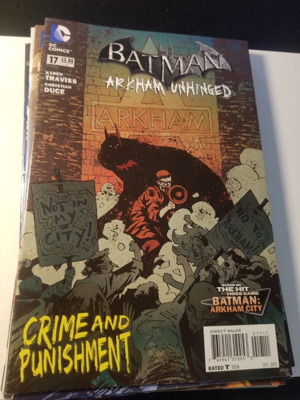 Batman Arkham Unhinged  Dc Comics Lot 2012