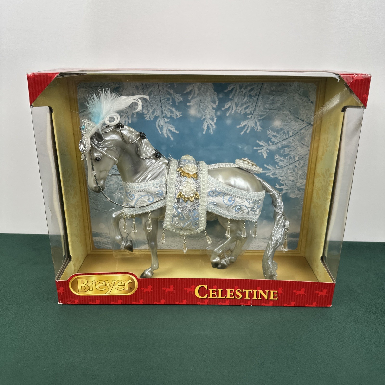 Breyer 2018 Holiday Horse Celestine Lipizzaner Mare 700121 Traditional - New Breyer 2018 Holiday Horse Celestine Lipizzaner Mare 700121 Traditional - New