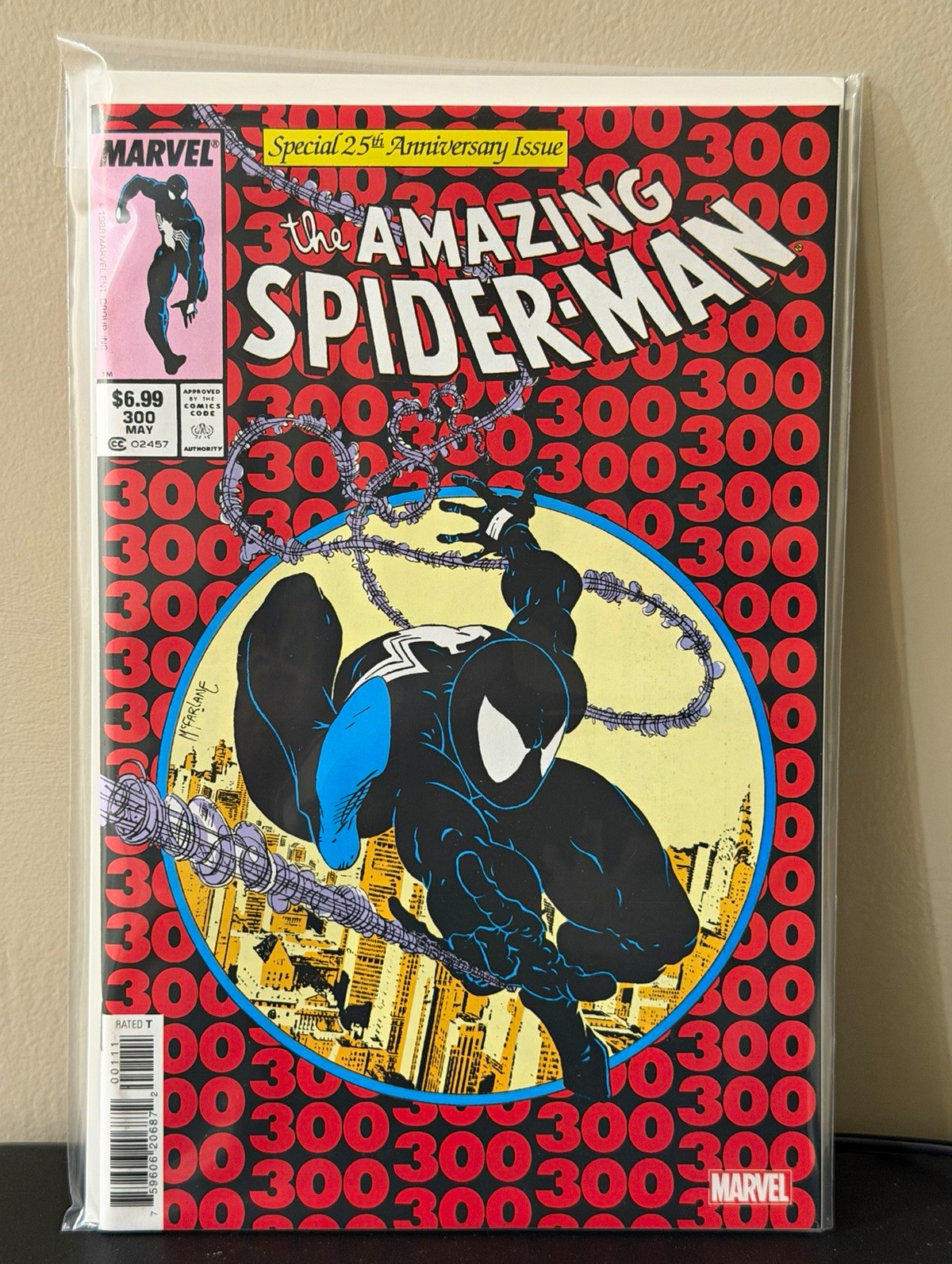 Marvel Amazing Spider-Man #300 25th Anniversary Venom McFarlane Michelinie Marvel Amazing Spider-Man #300 25th Anniversary Venom McFarlane Michelinie
