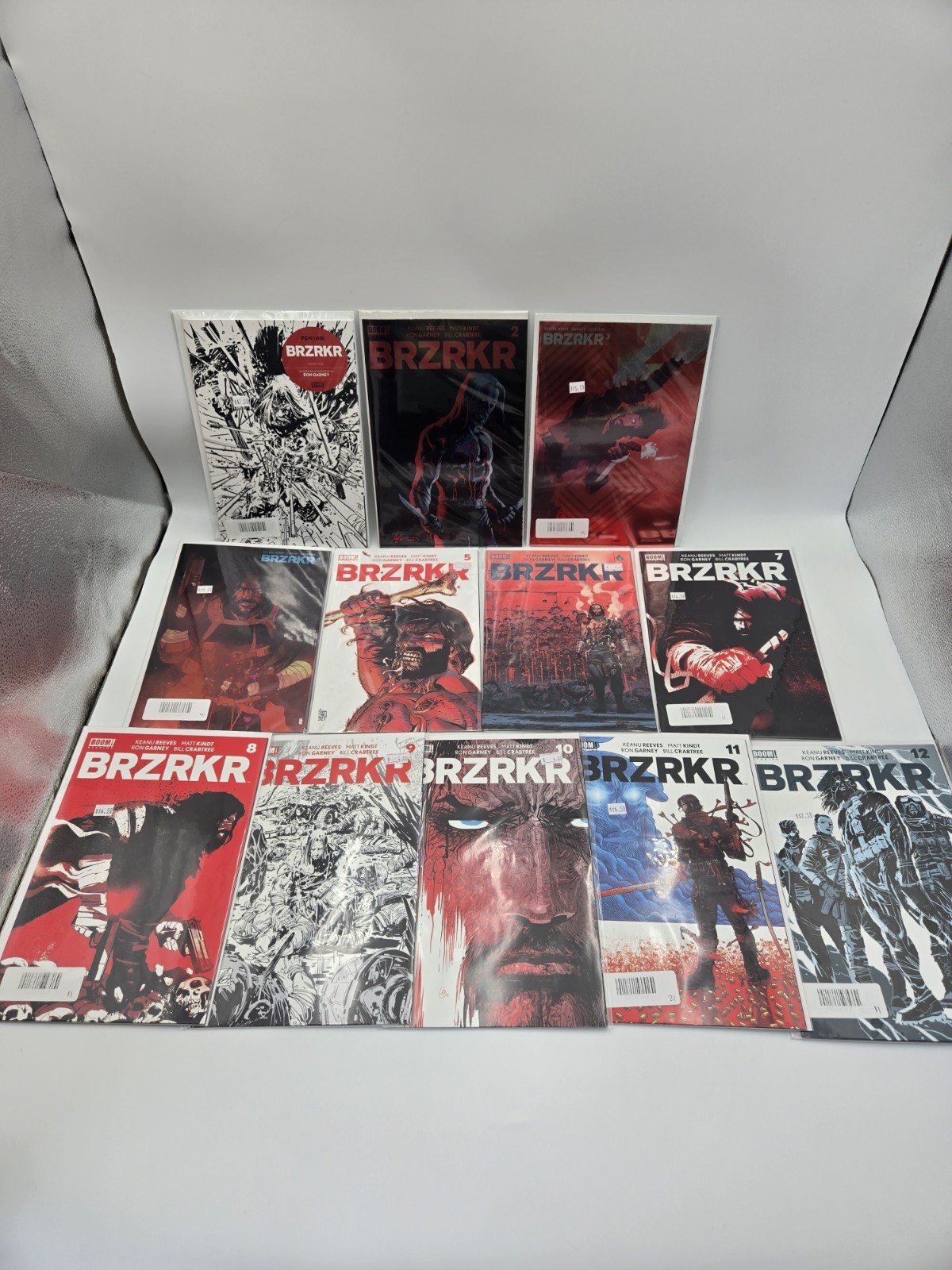 Comics BRZRKR BOOM Studios #1-12 E9