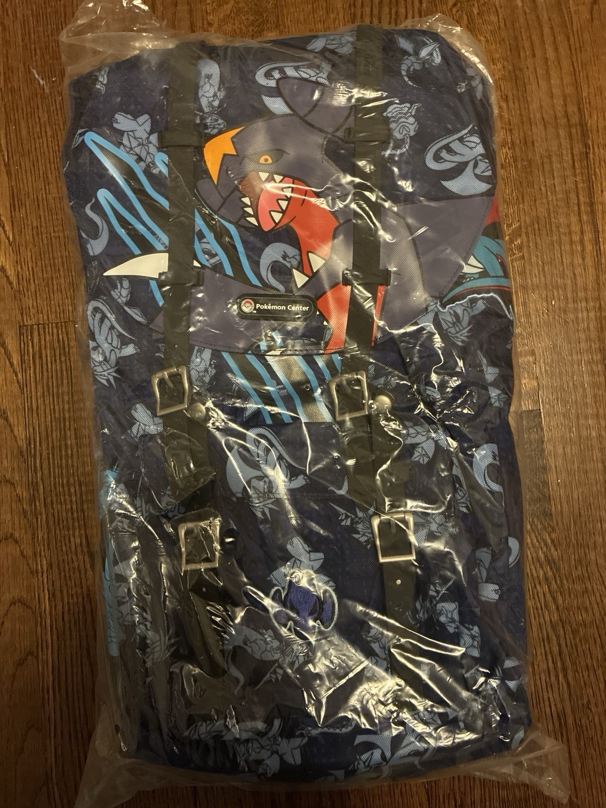 Pokemon Center Garchomp and Charizard backpack Pokemon Center Garchomp and Charizard backpack