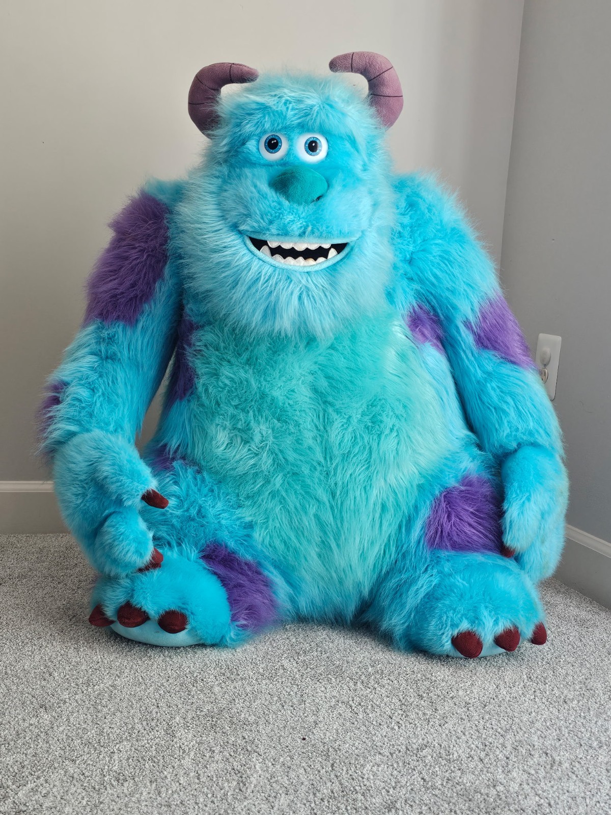 Vintage Disney 2001 Jumbo 34" Sulley Plush,Douglas Co Excellent Condition Vintage Disney 2001 Jumbo 34" Sulley Plush,Douglas Co Excellent Condition