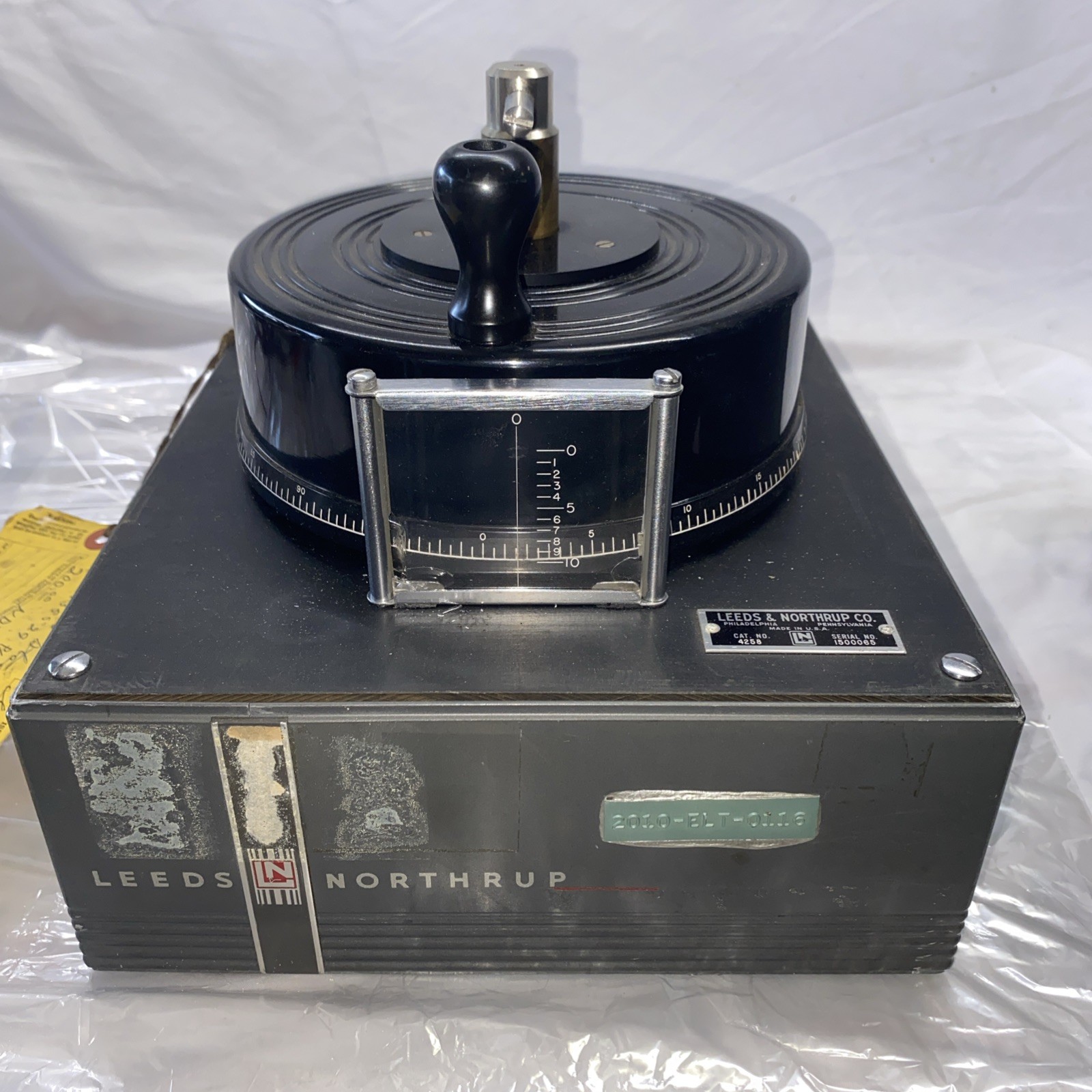 antique LEEDS & NORTHRUP Kohlrausch Slide Wire potentiometer radio museum unit antique LEEDS & NORTHRUP Kohlrausch Slide Wire potentiometer radio museum unit