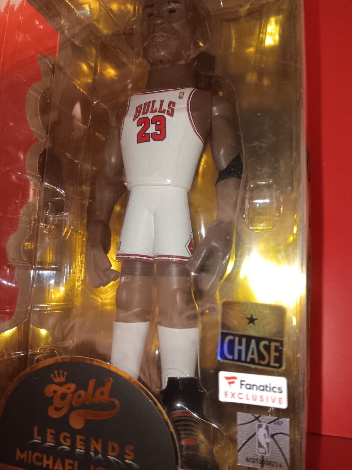 Funko NBA Michael Jordan Gold Legends Chase. Great Cond.