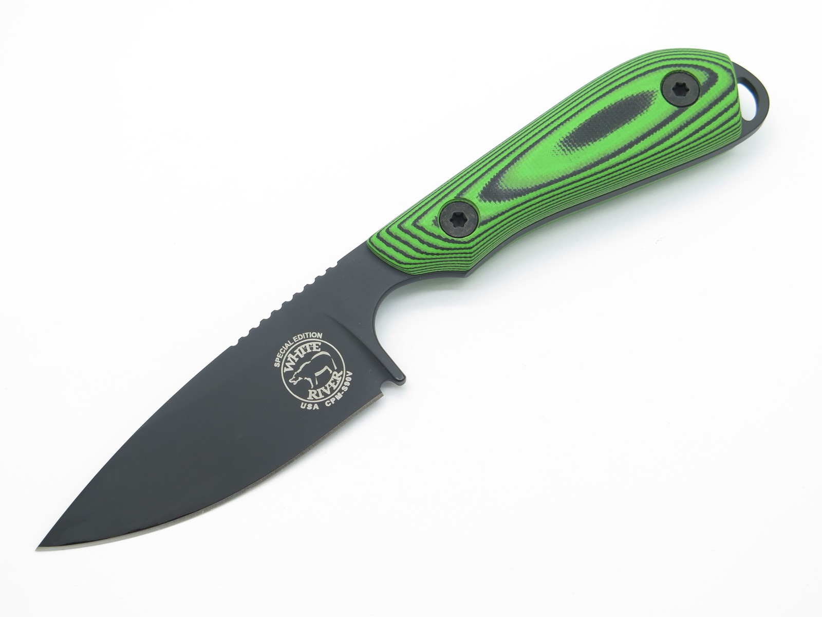 White River Model 1 Caper CPM S90V USA Special Edition Fixed Blade Hunting Knife White River Model 1 Caper CPM S90V USA Special Edition Fixed Blade Hunting Knife