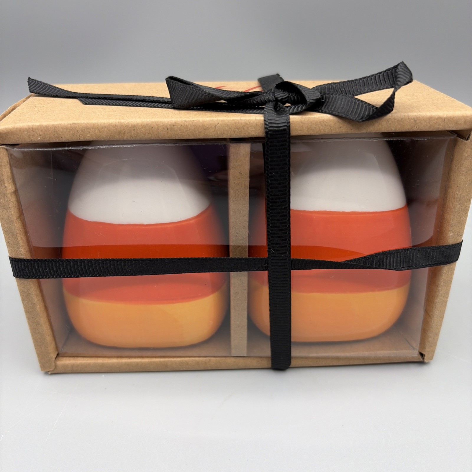 Fall Holiday 3” inch Candy Corn Salt & Pepper Shakers Italo Ceramic NIB Fall Holiday 3” inch Candy Corn Salt & Pepper Shakers Italo Ceramic NIB