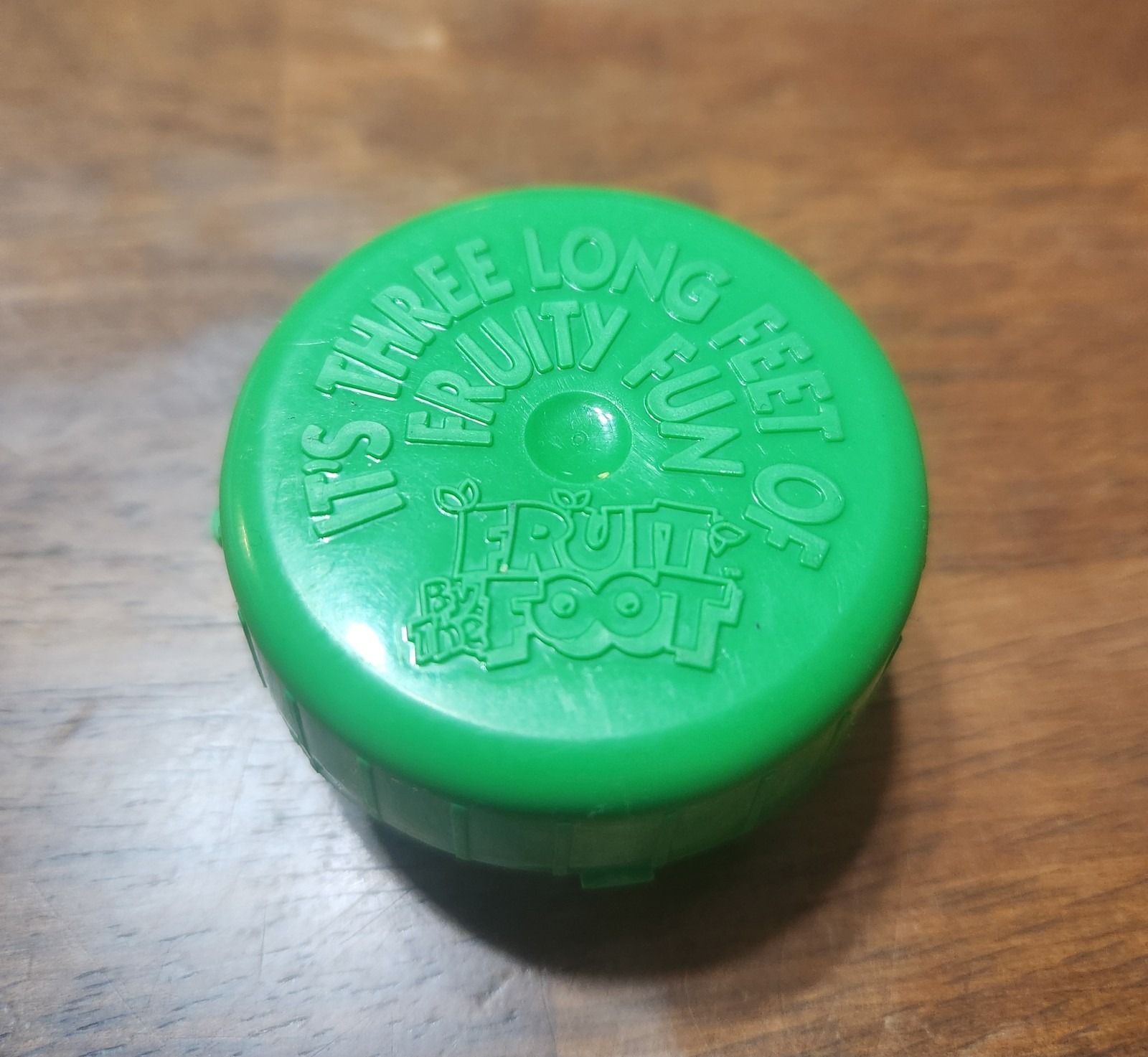 Fruit by The Foot Green Container Vintage Collectible Fruit by The Foot Green Container Vintage Collectible