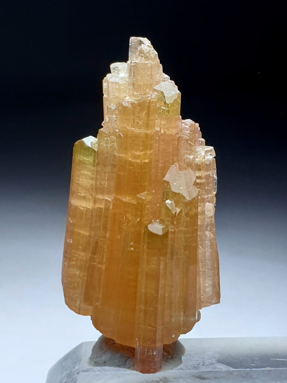 An Amazing Bicolor Terminated Tourmaline Bunches