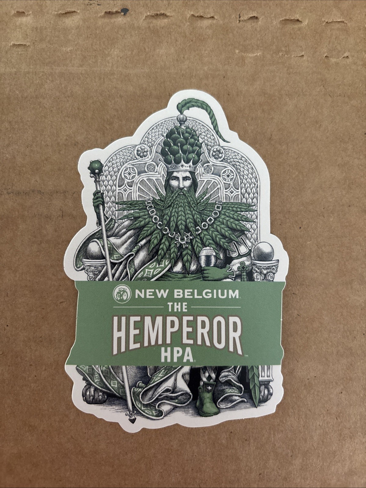 New BELGIUM The Hemperor HPA Decal RARE
