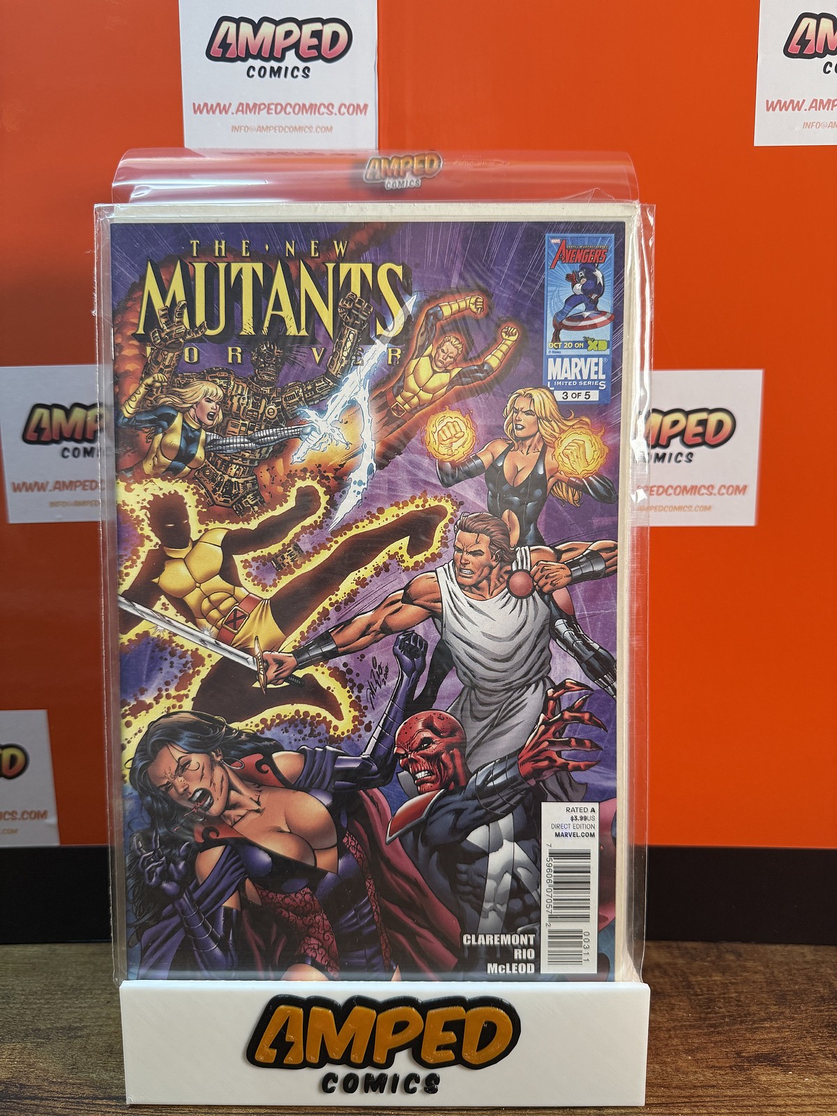 The New Mutants Forever 3 Marvel Comics 2010 Claremont