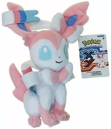 Sylveon 9.5 " Mini Plush Pokemon Evolution of Eevee Series New with Tag Sylveon 9.5 " Mini Plush Pokemon Evolution of Eevee Series New with Tag
