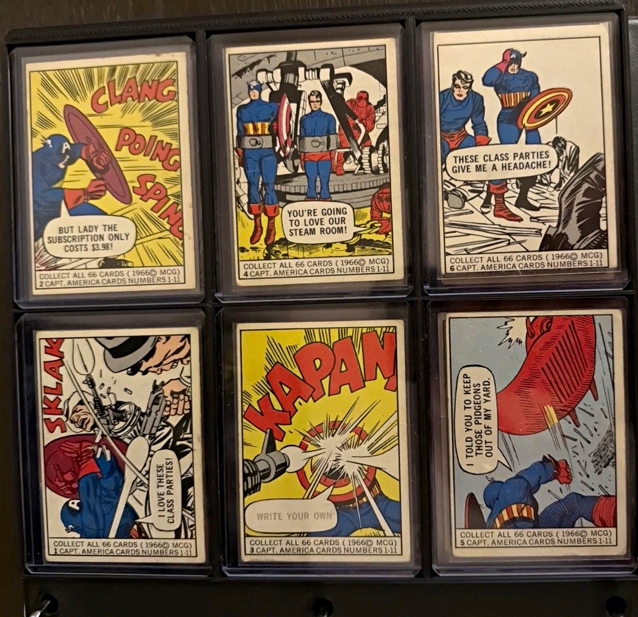 1966 Donruss Marvel Super Heroes Near Complete 65/66 Card Set (-Spider-Man #34) 1966 Donruss Marvel Super Heroes Near Complete 65/66 Card Set (-Spider-Man #34)