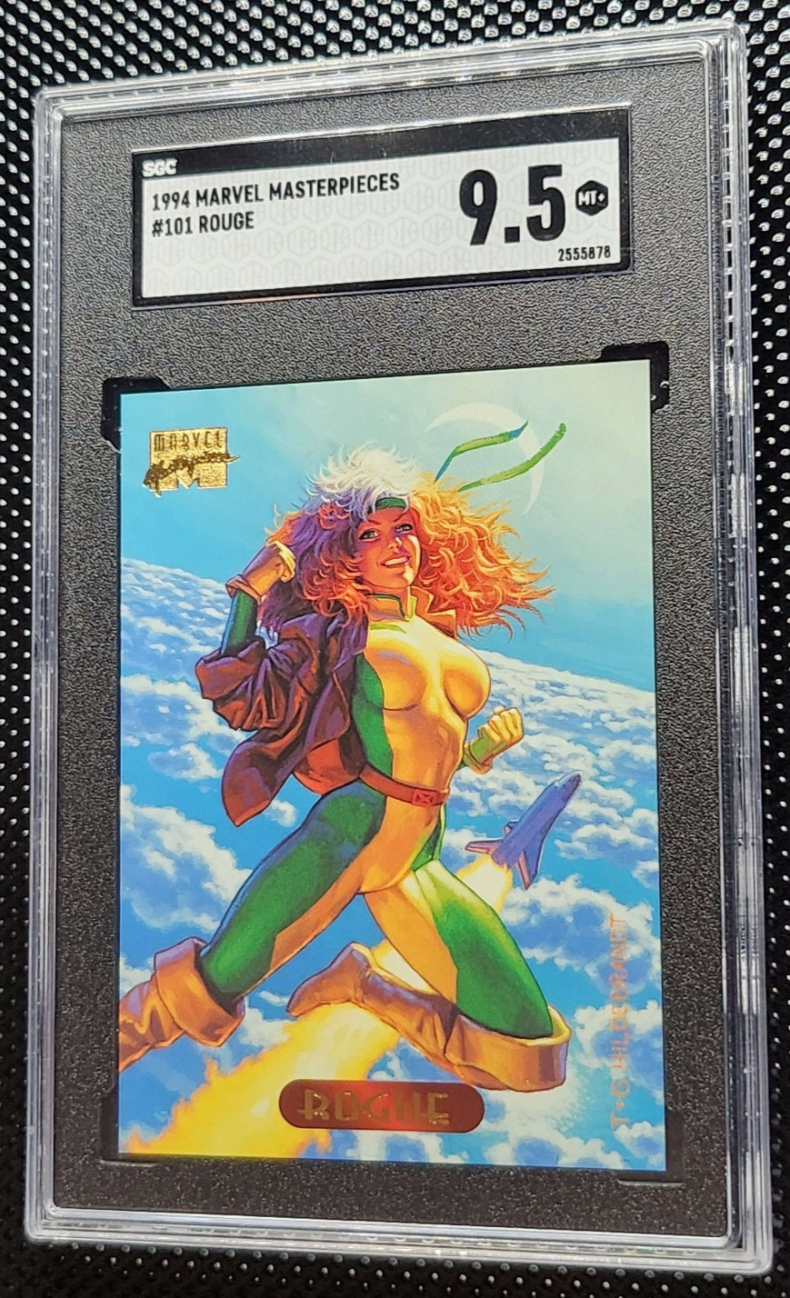 1994 Marvel Masterpieces Fleer Rogue #101 Graded 9.5 SGC 1994 Marvel Masterpieces Fleer Rogue #101 Graded 9.5 SGC