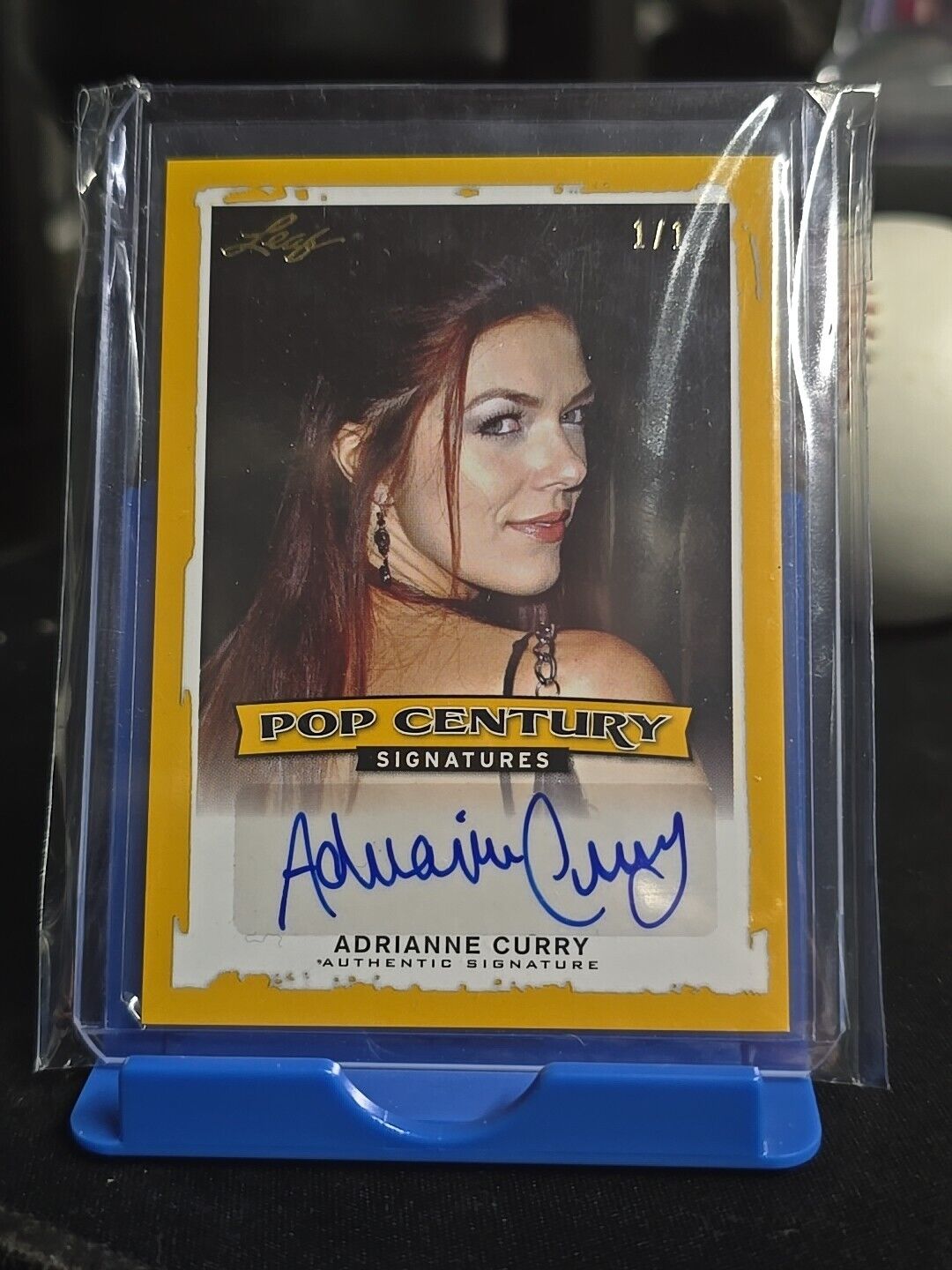 Adrianne Curry Auto 1/1  Autograph Cosplay ComicCon TOP MODEL