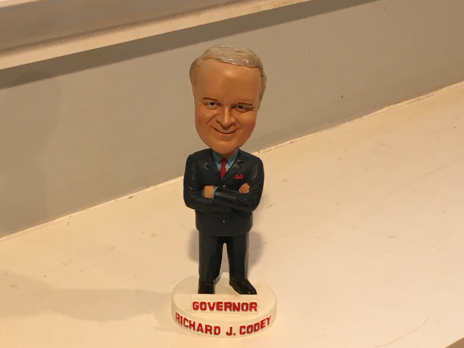 NEW JERSEY GOVERNOR RICHARD J. CODEY BOBBLEHEAD EXTREMELY RARE