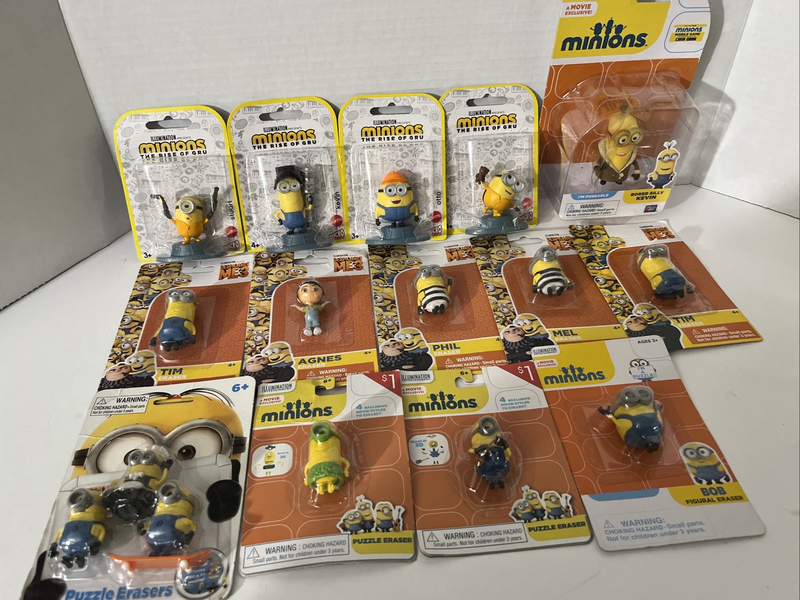 Despicable Me Minions Figurines Toys Lot Of 14 New In Box Despicable Me Minions Figurines Toys Lot Of 14 New In Box
