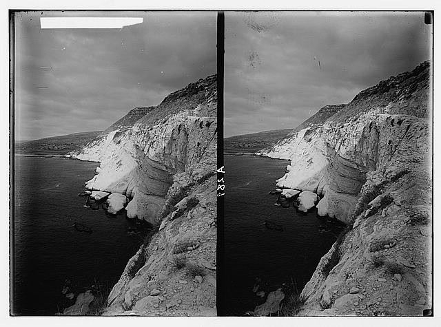 Photo:Tyre Lebanon 1900s Sea Coast Ladder of Tyre Cliffs Stereograph Photo:Tyre Lebanon 1900s Sea Coast Ladder of Tyre Cliffs Stereograph