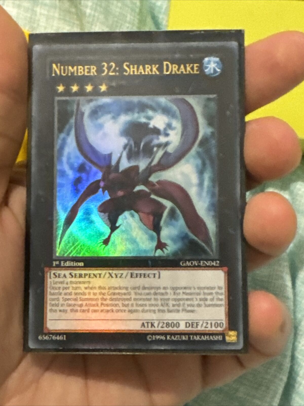 Number 32: Shark Drake (LP) GAOV-EN042 Ultra Rare Mixed editions