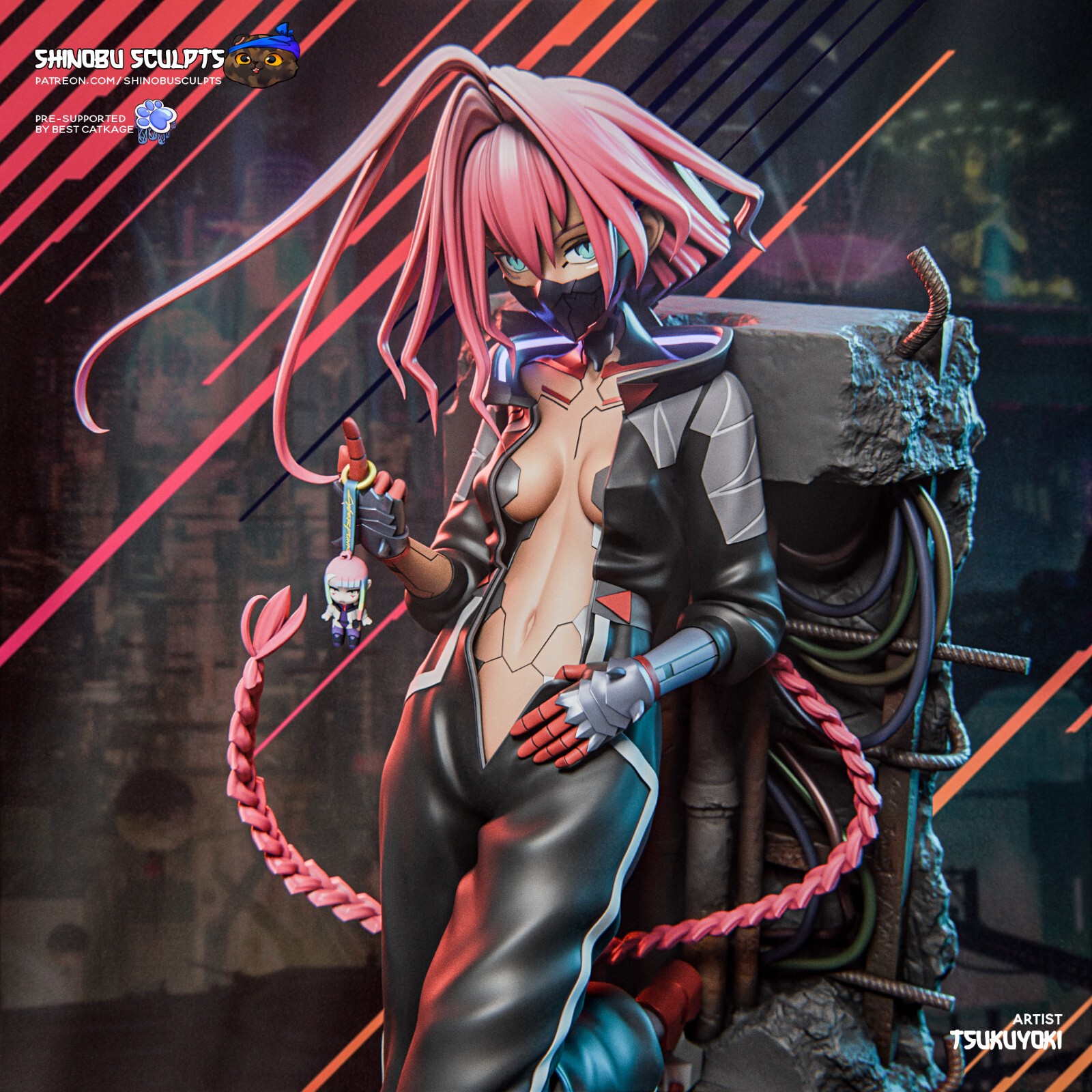 1:8 Talia Yang Cyberpunk Edgerunners 2 Fan Art UNPAINTED Resin Garage Kit 1:8 Talia Yang Cyberpunk Edgerunners 2 Fan Art UNPAINTED Resin Garage Kit