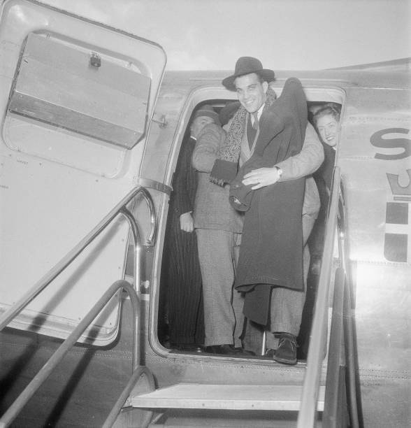 Gunnar Nordahl in Zurich 1949 Old Historic Photo