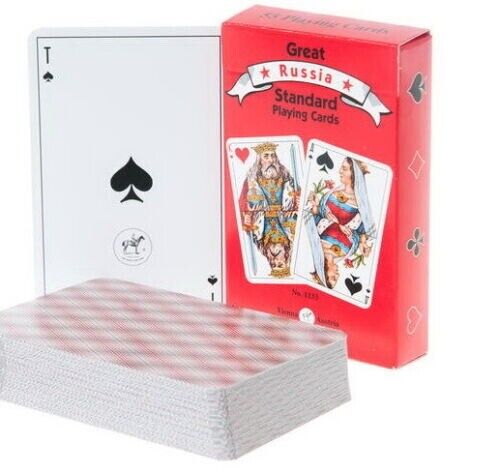 Russian  Standard  55 Playing Cards - Piatnik - Made in  Austria.
