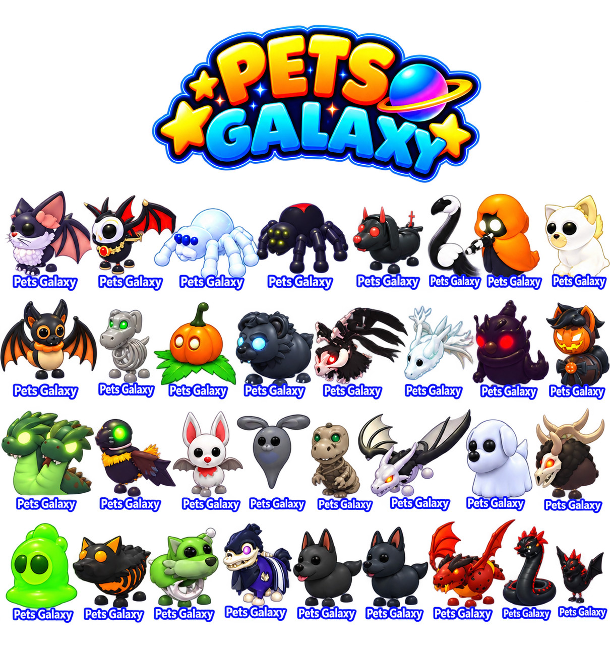 Halloween Events - Kitty Bat - Slimingo - Scarebear - Evil Chick - Adopt From Me