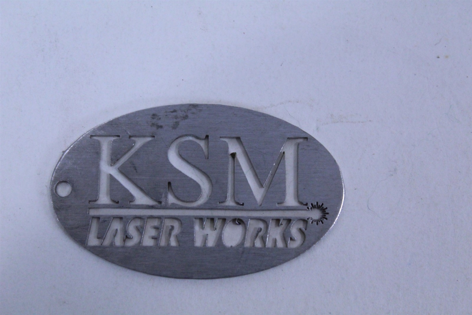 KSM Laser Works Stainless Steel Vintage Collectible KSM Laser Works Stainless Steel Vintage Collectible