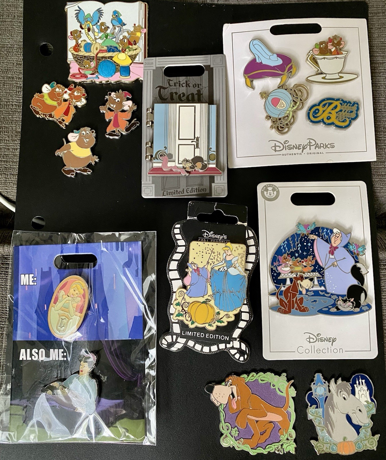Great Lot Of Cinderella Pins, LE and Open Edition Pins Great Lot Of Cinderella Pins, LE and Open Edition Pins