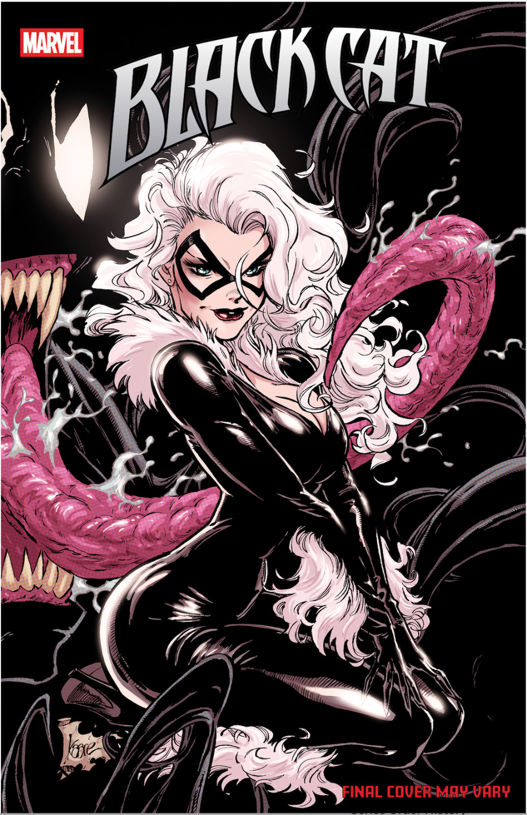 Black Cat #8 Kaare Andrews 2-Part Connecting Venom Variant 3/11/26 Marvel Comics Black Cat #8 Kaare Andrews 2-Part Connecting Venom Variant 3/11/26 Marvel Comics
