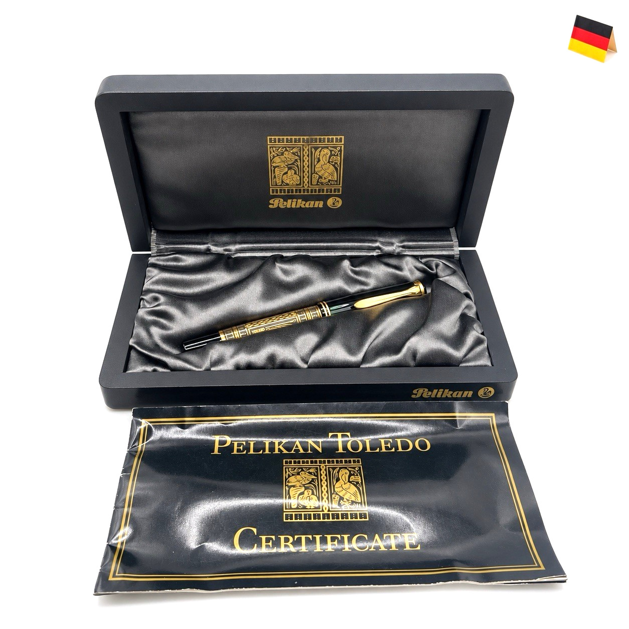 Vintage Pelikan Toledo M700 18K Fountain Pen Germany w/ Box & COA Vintage Pelikan Toledo M700 18K Fountain Pen Germany w/ Box & COA