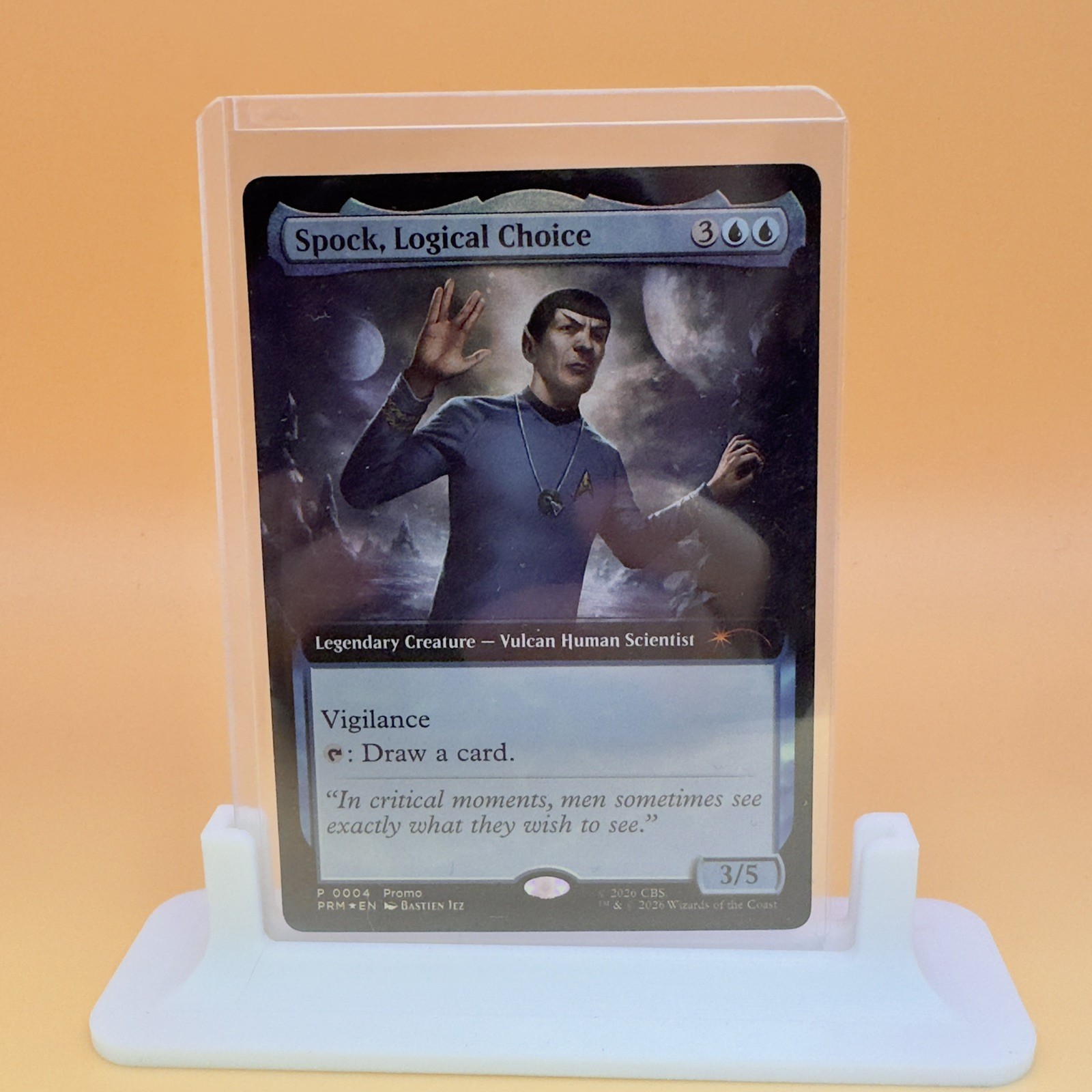Magic The Gathering Spock Logical Choice Promo 0004 Star Trek Regal Cinemas 2026 Magic The Gathering Spock Logical Choice Promo 0004 Star Trek Regal Cinemas 2026