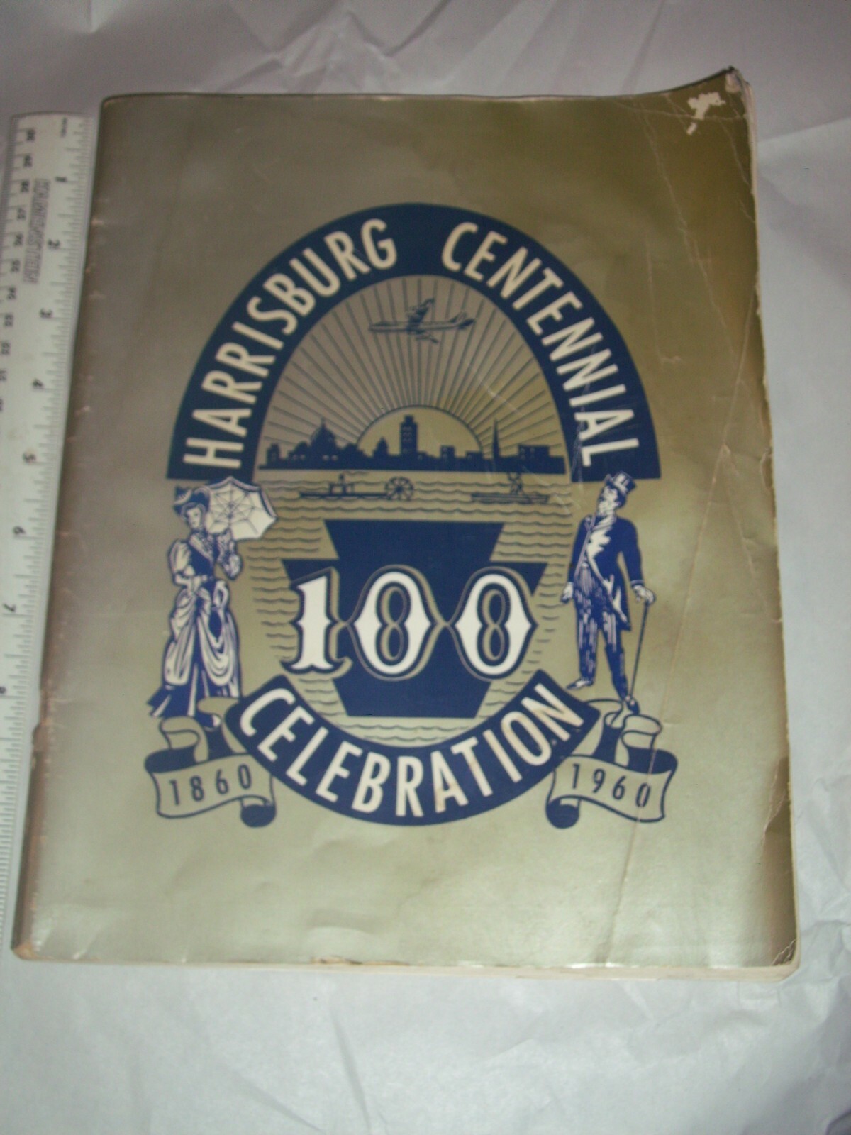 Nice 1860 - 1960 Harrisburg, pa. 100 years Centennial Celebration program Nice 1860 - 1960 Harrisburg, pa. 100 years Centennial Celebration program